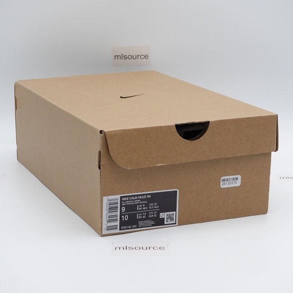 NEW Nike Calm Mule NA Sandals FD5130-300 Oil Green - Picture 7 of 7